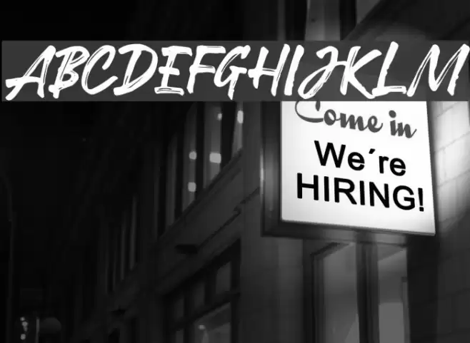 RobustaDemo Font examples