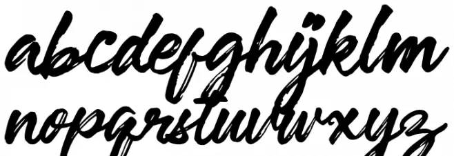 RobustaDemo Caratteri MINUSCOLO