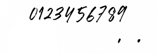 RobustaII-Regular Font OTHER CHARS