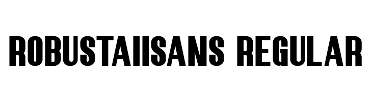 RobustaIISans-Regular  Скачать бесплатные шрифты