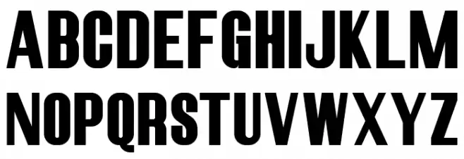 RobustaIISans-Regular Schriftart Groß