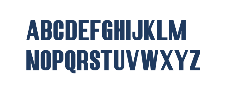 RobustaIISans-Regular Lowercase