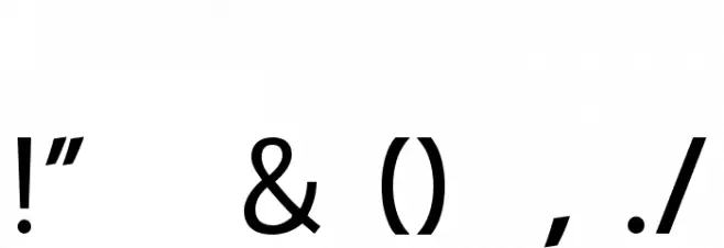 RobustaSansDemo Font OTHER CHARS