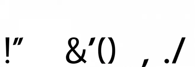 RobustaSansDemo Font OTHER CHARS