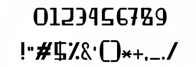 RobustlyBrewing Font OTHER CHARS