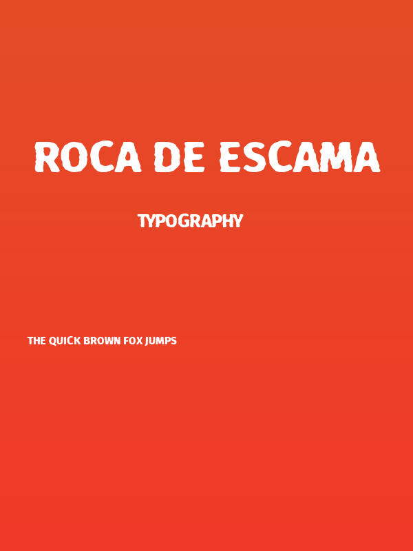 Roca de Escama Poster