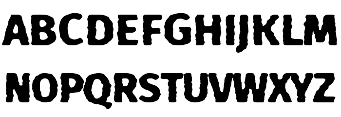 Roca de Escama Font LOWERCASE