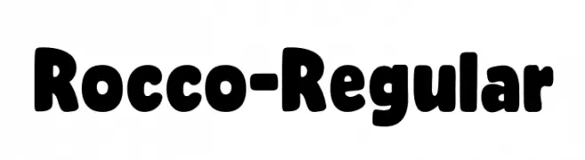 Rocco-Regular  Frei Schriftart Herunterladen