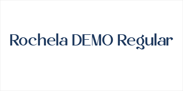 Rochela DEMO Regular Logo