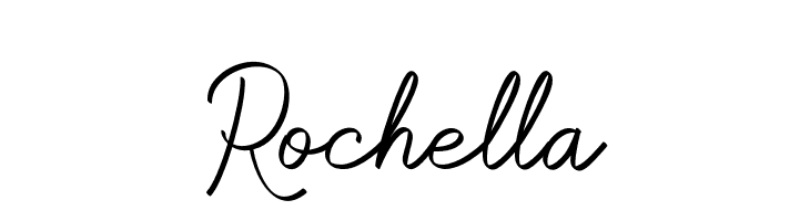 Rochella  Frei Schriftart Herunterladen