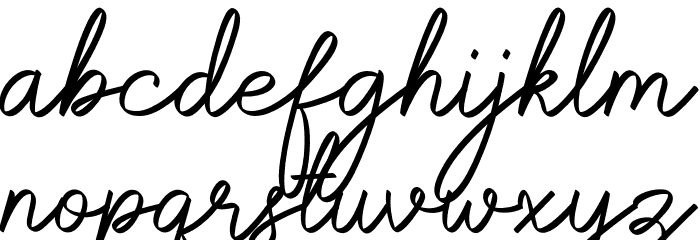Rochella Font LOWERCASE