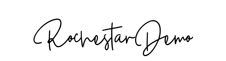 Rochestar Demo  Frei Schriftart Herunterladen