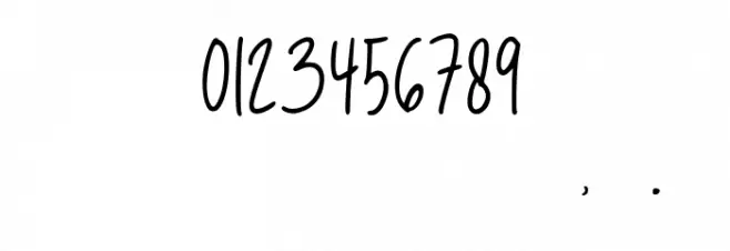 Rochestar Demo Font OTHER CHARS