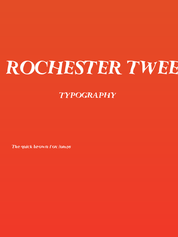 Rochester Twee Poster