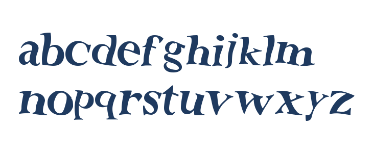 Rochester Twee Lowercase