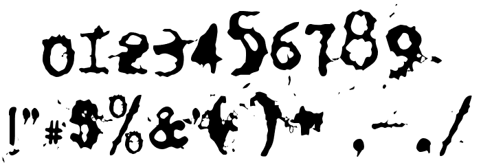 Rochester Font OTHER CHARS