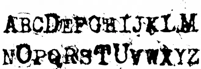 Rochester Schriftart Groß