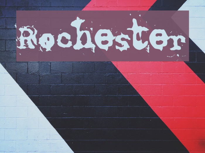 Rochester Font examples