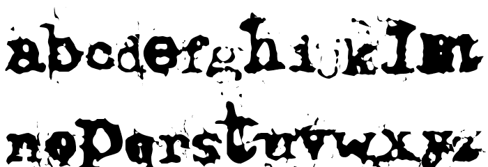 Rochester Font LOWERCASE