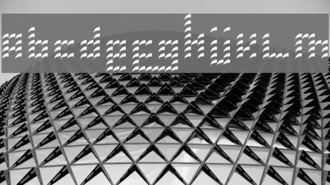 Rochilli Regular Schriftart examples