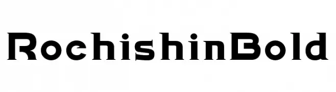 Rochishin Bold  تنزيل الخطوط