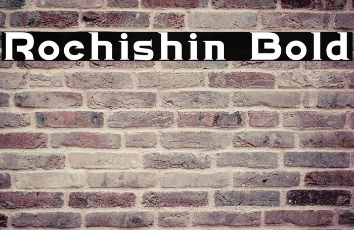 Rochishin Bold Example 2