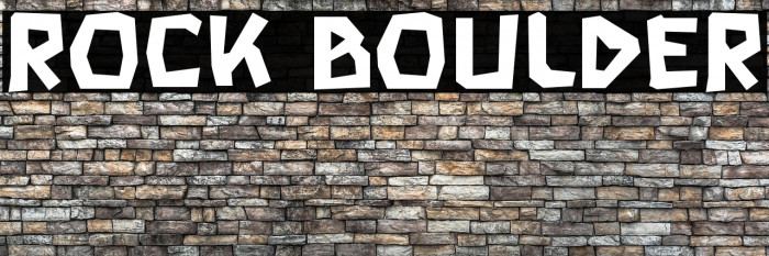 Rock Boulder Example 2