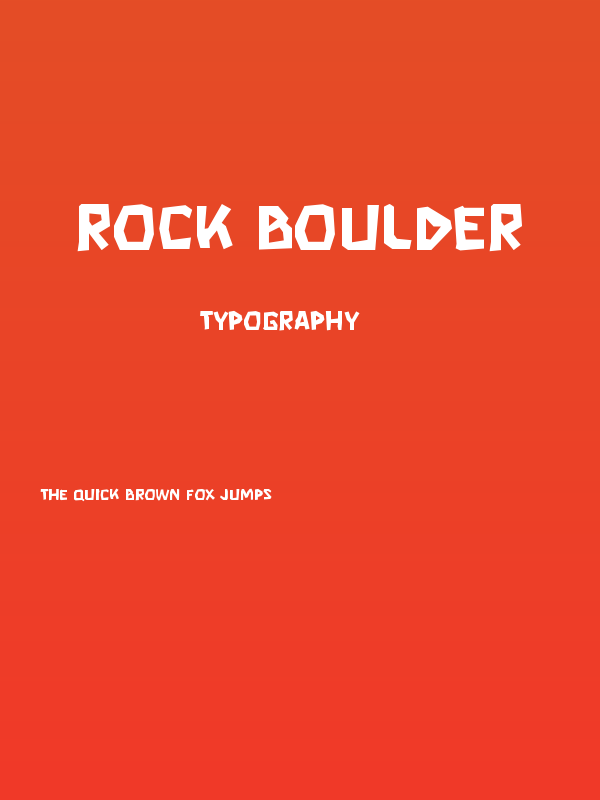 Rock Boulder Poster