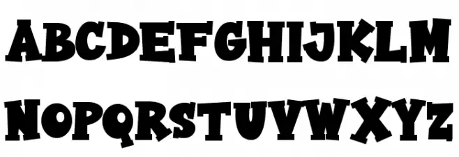 Rock Boys خط أحرف صغيرة