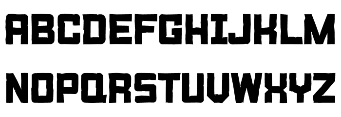 Rock Bro Font LOWERCASE