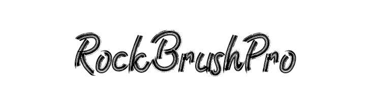Rock Brush Pro  免费字体下载