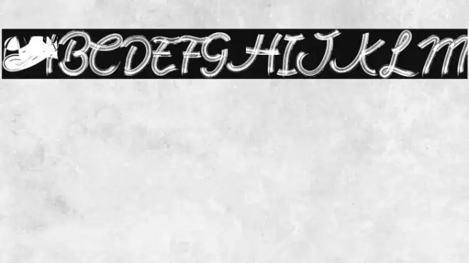 Rock Brush Pro Font examples