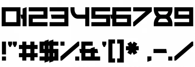 Rock Elegance Font OTHER CHARS