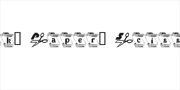 Rock, Paper, Scissors Logo