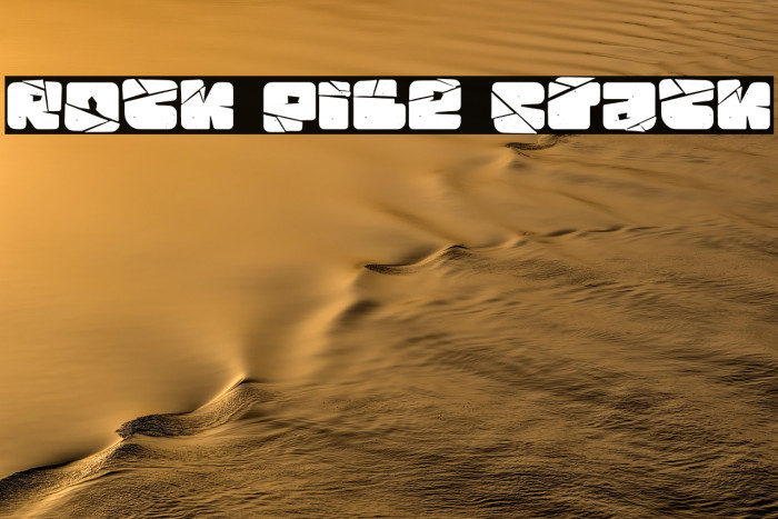 Rock Pile Crack Example 3