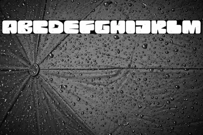 Rock Pile Schriftart examples