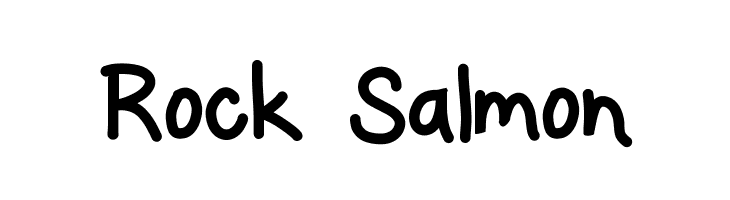 Rock Salmon Font