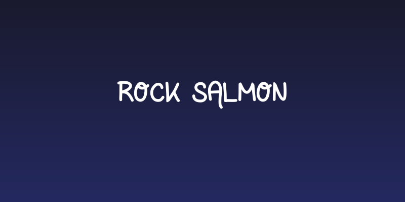 Rock Salmon Social Header