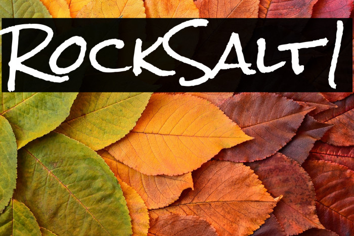 Rock Salt1 Example 1