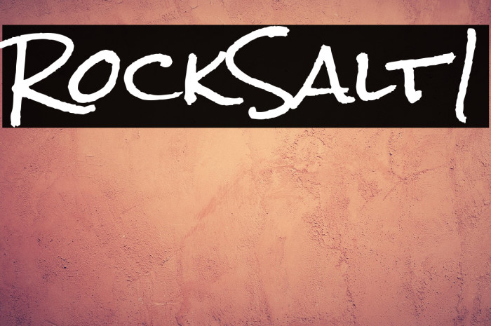 Rock Salt1 Example 3