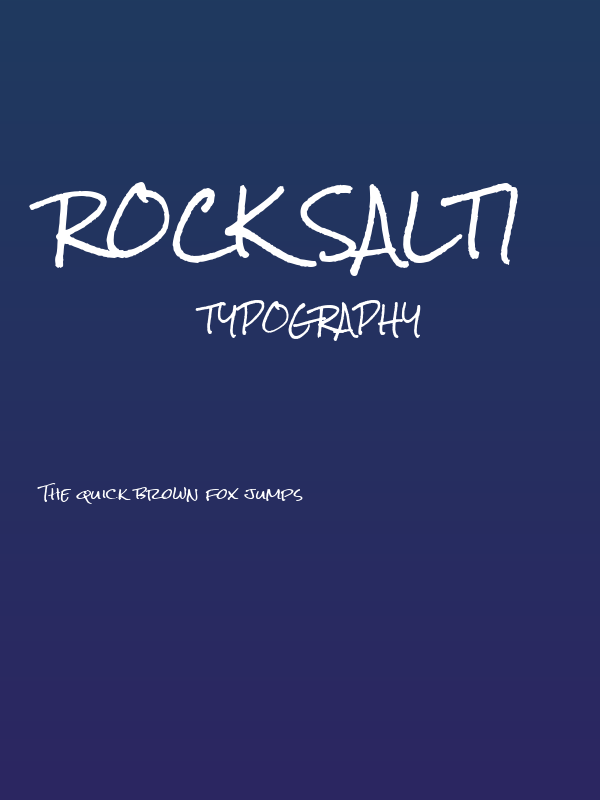 Rock Salt1 Poster