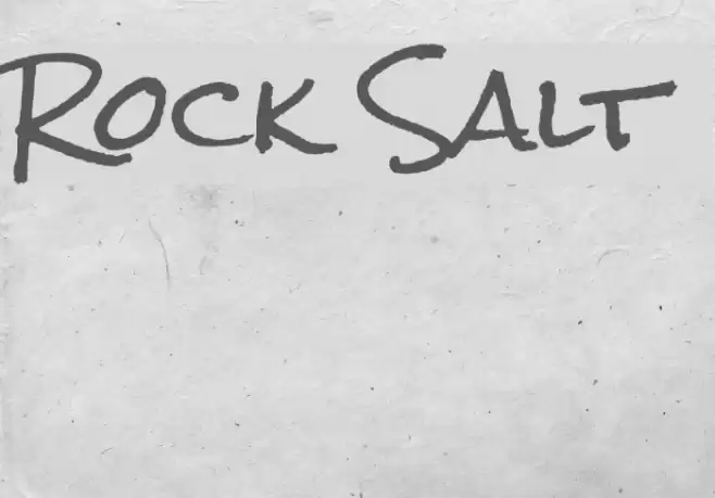 Rock Salt Font examples