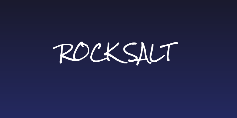 Rock Salt Social Header