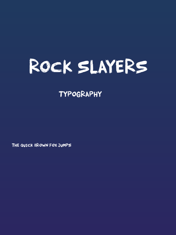 Rock Slayers Poster