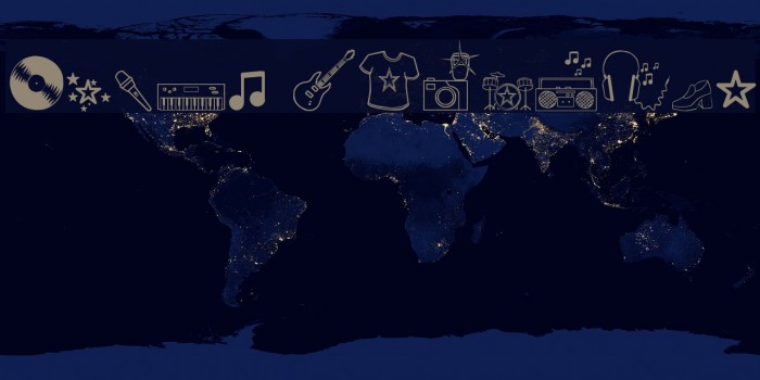 Rock Star Font examples