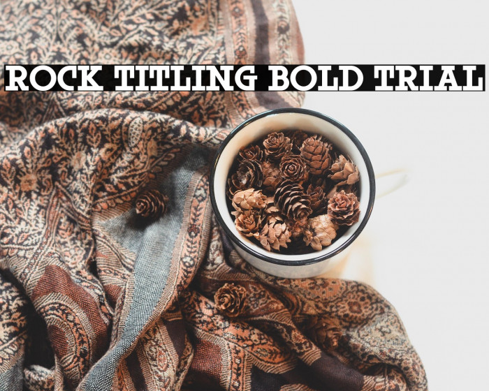 Rock Titling Bold Trial Example 3