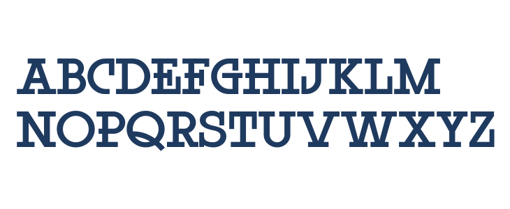 Rock Titling DemiBold Trial Lowercase