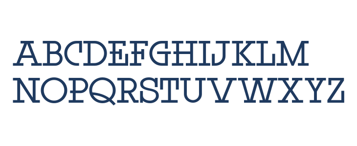 Rock Titling Regular Trial Lowercase