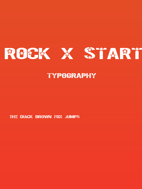 Rock X Start tfb Poster