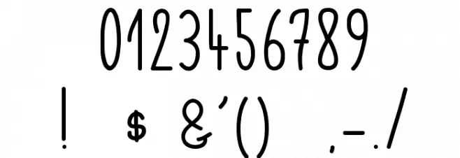 Rock and Roll Street Font OTHER CHARS